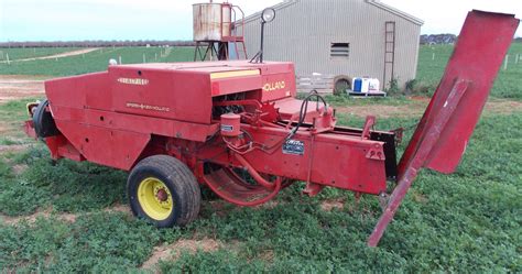 new holland hay baler